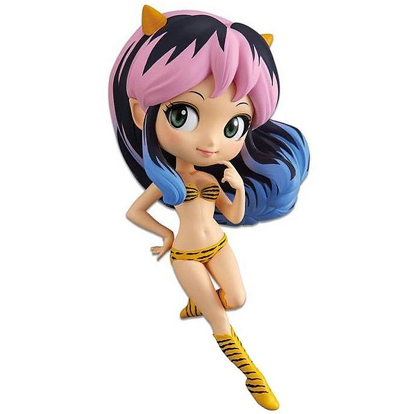 Action Figure Banpresto Anime Urusei Yatsura Lum Ii Q Posket 14 cm Oficial