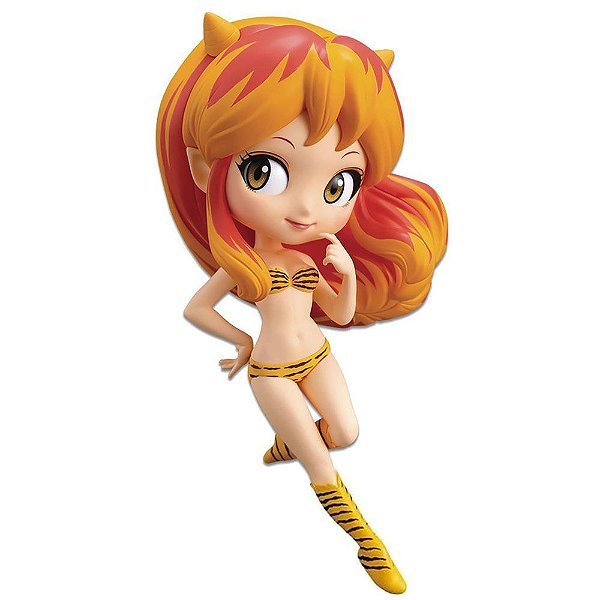 Action Figure Banpresto Anime Urusei Yatsura Lum Ii Q Posket 14 cm Oficial