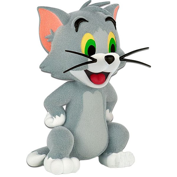 Action Figure Banpresto Anime Tom & Jerry Fluffy Puffy Tom Banpresto 11-18 cm conforme a linha Of...