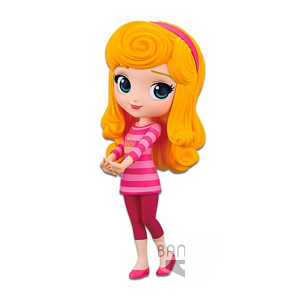 Action Figure Banpresto Disney Aurora Q Posket 14 cm Oficial