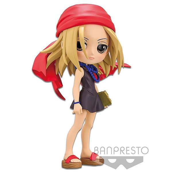 Action Figure Banpresto Anime Shaman King Anna Kyoyama Q Posket 14 cm Oficial