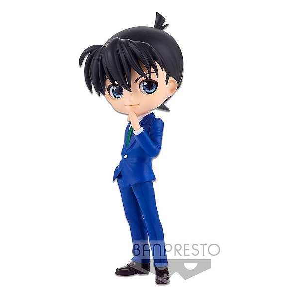 Action Figure Banpresto Anime Detective Shinichi Kudo Q Posket 14 cm Oficial