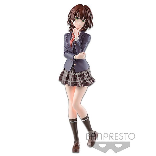 Action Figure Banpresto Anime Bottom Tier Tomozaki Aoi Hinami Banpresto 11-18 cm conforme a linha...