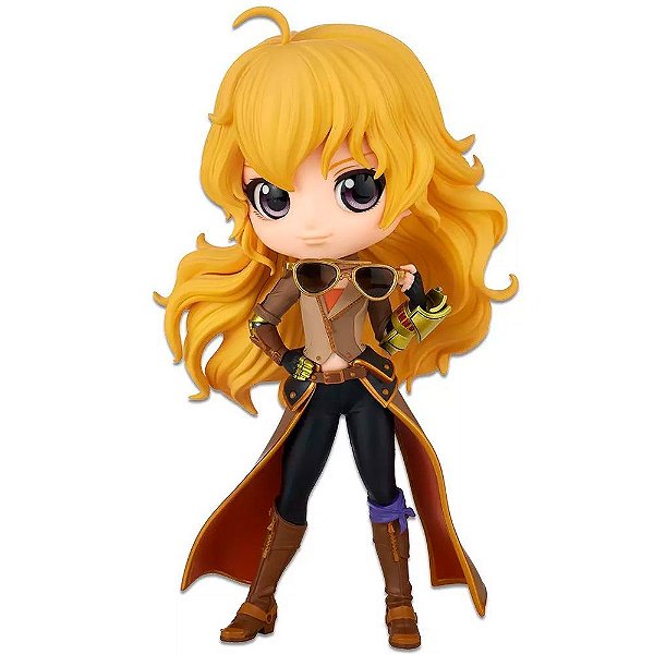 Action Figure Banpresto Anime Rwby Yang Xiao Long Q Posket 14 cm Oficial