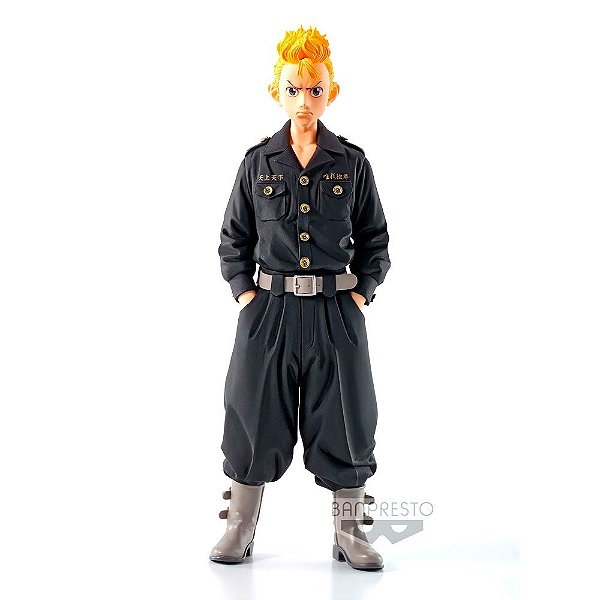 Action Figure Banpresto Tokyo Ghoul Revengers Takemichi Hanagaki Banpresto 11-18 cm conforme a li...