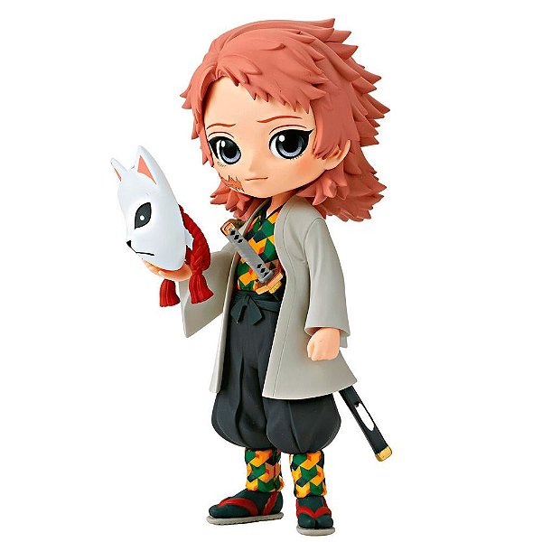 Action Figure Banpresto Demon Slayer Sabito Q Posket 14 cm Oficial