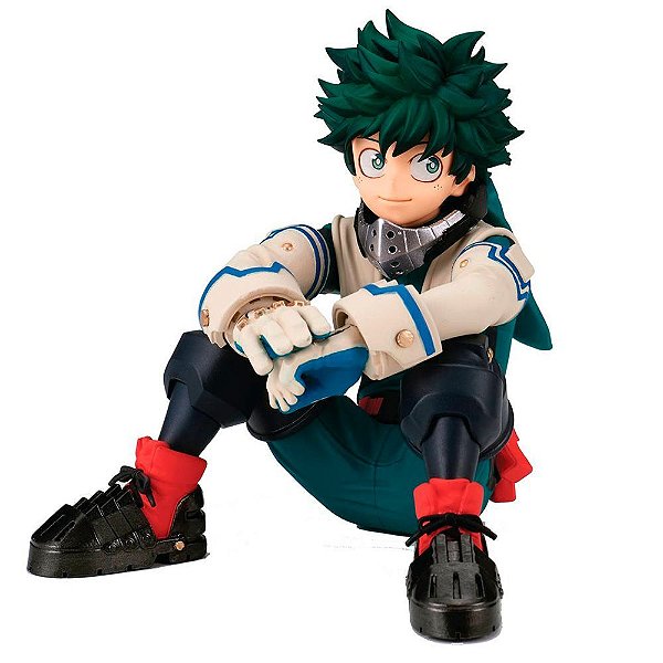 Action Figure Banpresto My Hero Academia Break Time Izuku Midoriya Banpresto 11-18 cm conforme a ...