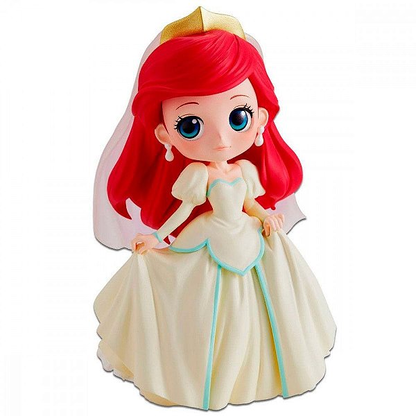 Action Figure Banpresto Disney Characters Ariel Dreamy Q Posket 14 cm Oficial