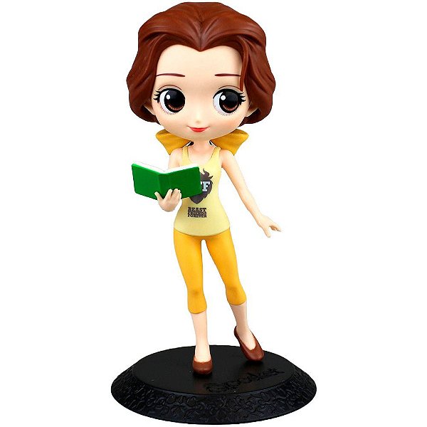 Action Figure Banpresto Disney Characters Belle Style Q Posket 14 cm Oficial