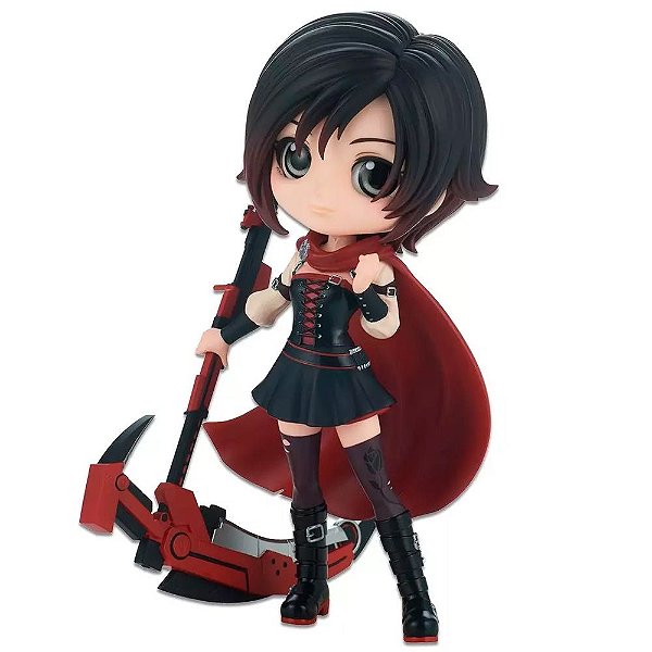 Action Figure Banpresto Anime Rwby Rose Xiao Long Q Posket 14 cm Oficial