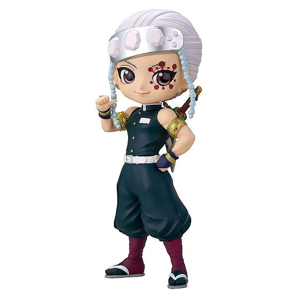 Action Figure Banpresto Demon Slayer Tengen Uzui Q Posket 14 cm Oficial