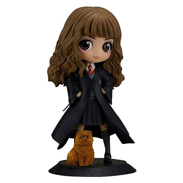 Action Figure Banpresto Harry Potter Hermione /Crookshanks Q Posket 14 cm Oficial
