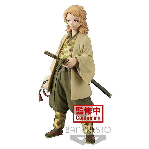 Action Figure Banpresto Demon Slayer Sabito Banpresto 11-18 cm conforme a linha Oficial