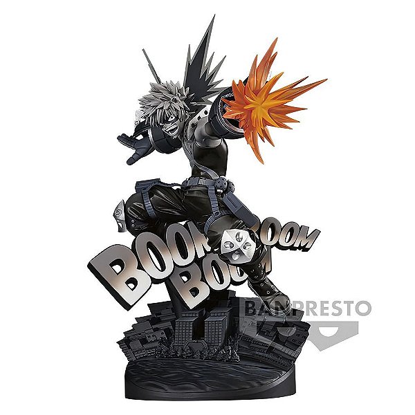 Action Figure Banpresto My Hero Academia Bakugo Brush Tones Dioramatic 18 cm Oficial