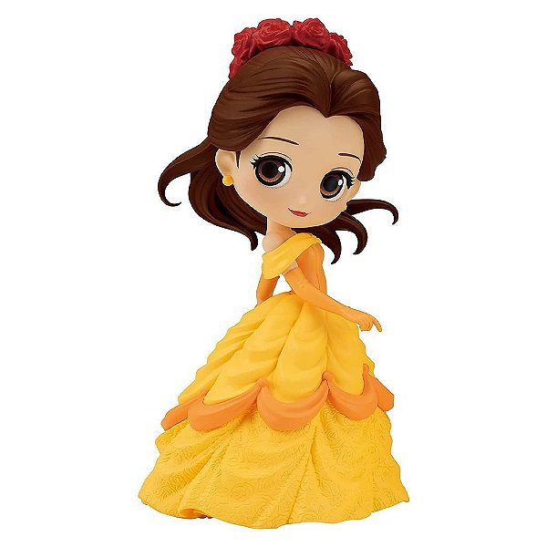 Action Figure Banpresto Disney Characters Flower Belle Q Posket 14 cm Oficial
