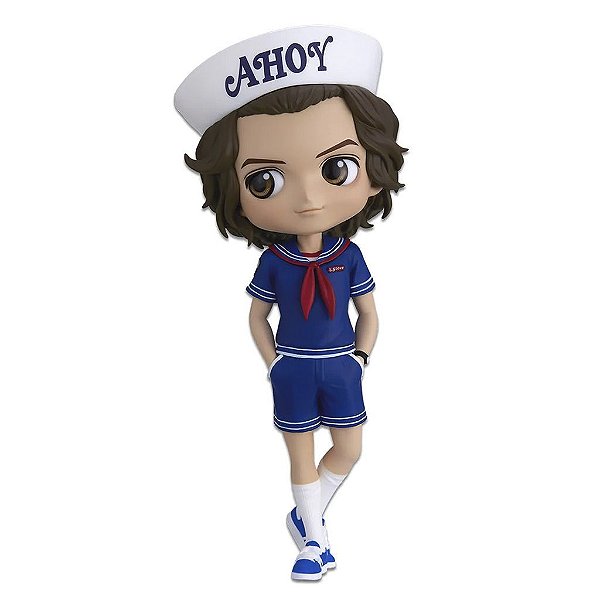 Action Figure Banpresto Stranger Things Steve Q Posket 14 cm Oficial