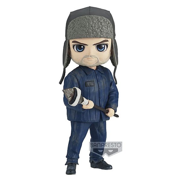 Action Figure Banpresto Stranger Things Hopper Q Posket 14 cm Oficial