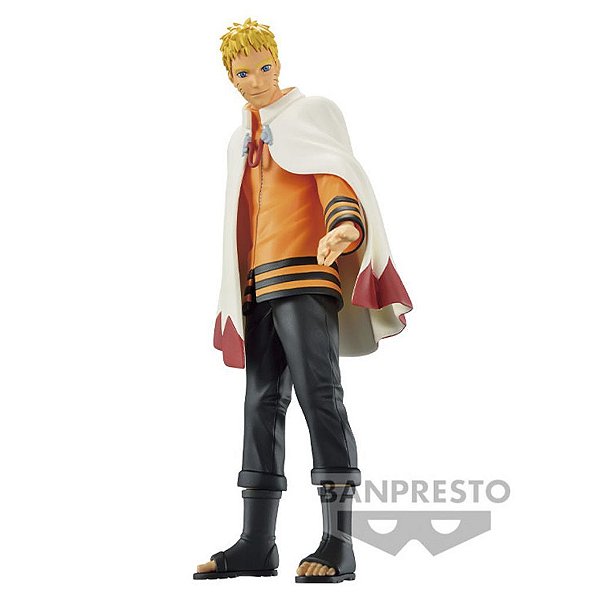 Action Figure Banpresto Naruto 20Th Uzumaki Hokage Banpresto 11-18 cm conforme a linha Oficial