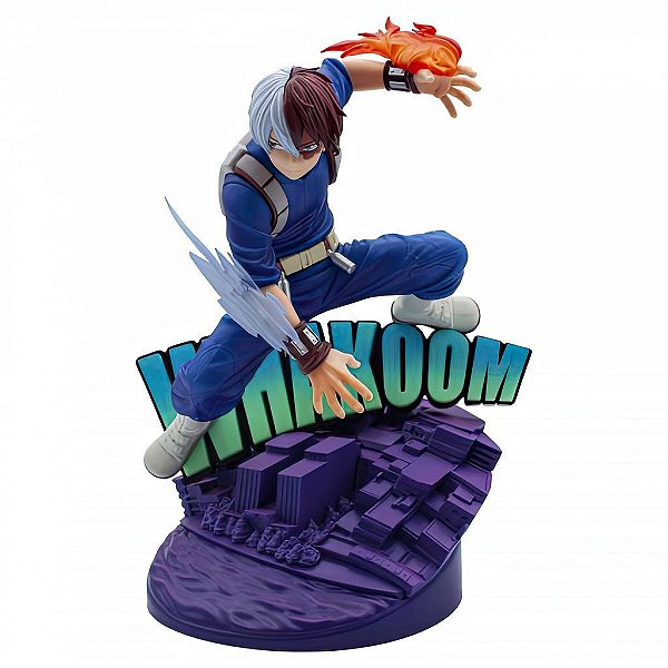 Action Figure Banpresto My Hero Academia Todoroki The Brush Dioramatic 18 cm Oficial