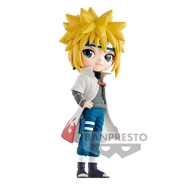 Action Figure Banpresto Naruto Shippuden Namikaze Minato Q Posket 14 cm Oficial