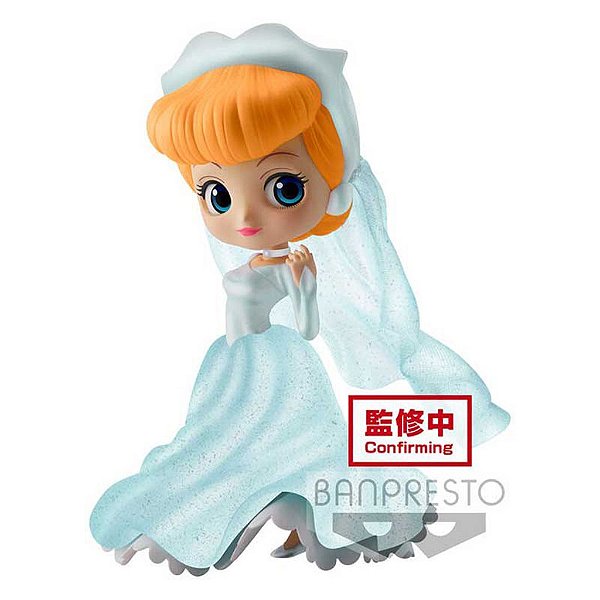 Action Figure Banpresto Disney Characters Cinderella Q Posket 14 cm Oficial
