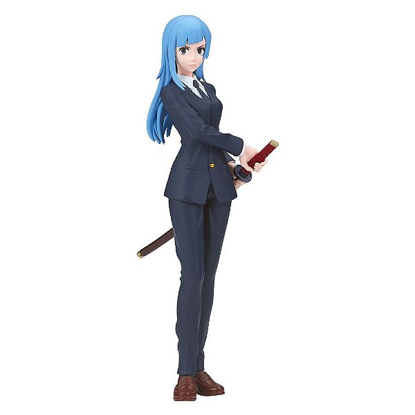 Action Figure Banpresto Jujutsu Kaisen Kasumi Miwa Banpresto 11-18 cm conforme a linha Oficial