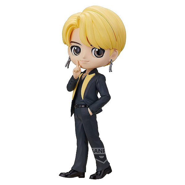 Action Figure Banpresto Anime Bts Tinytan Butter Jimin Q Posket 14 cm Oficial