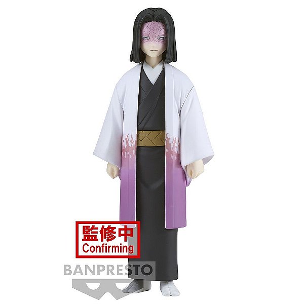 Action Figure Banpresto Demon Slayer Kagaya Ubuyashiki Banpresto 11-18 cm conforme a linha Oficial