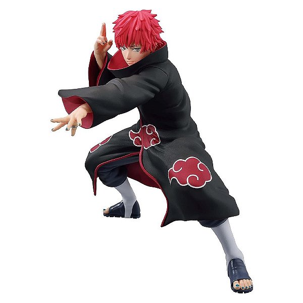 Action Figure Banpresto Naruto Shippuden Vibration Sasori Banpresto 11-18 cm conforme a linha Ofi...