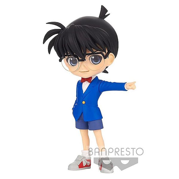 Action Figure Banpresto Anime Detective Conan Edogawa Q Posket 14 cm Oficial