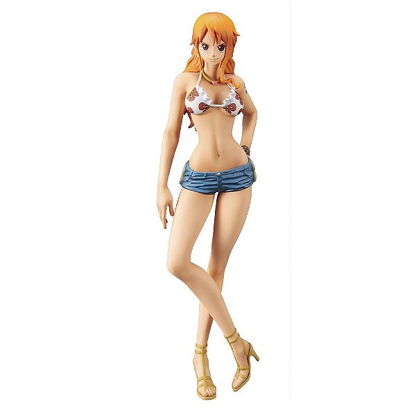 Action Figure Banpresto One Piece Nero Nami Grandista 25-28 cm Oficial