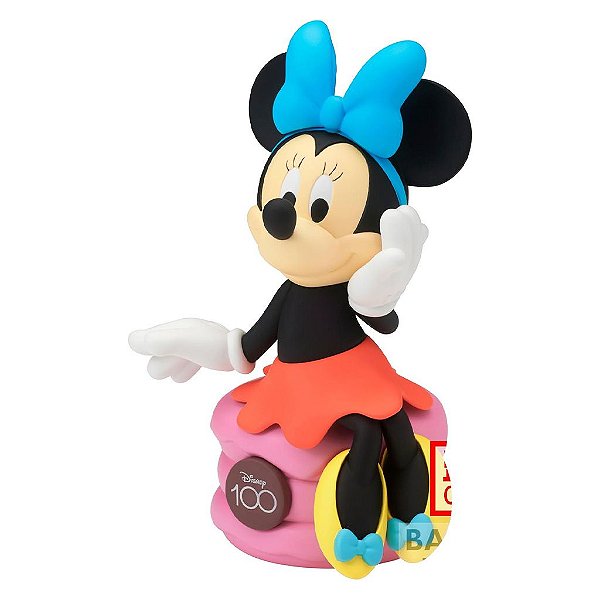 Action Figure Banpresto Disney Characters Minnie Mouse 100Th Banpresto 11-18 cm conforme a linha ...