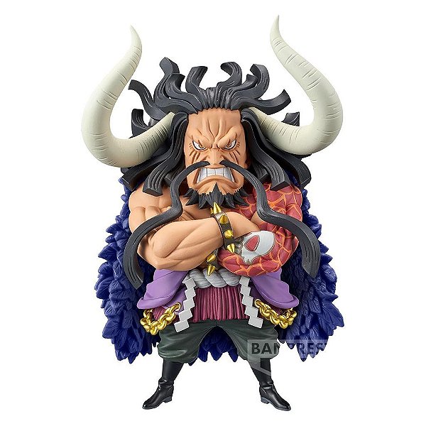 Action Figure Banpresto One Piece Mega Kaido Mega World Collectable 30 cm Oficial