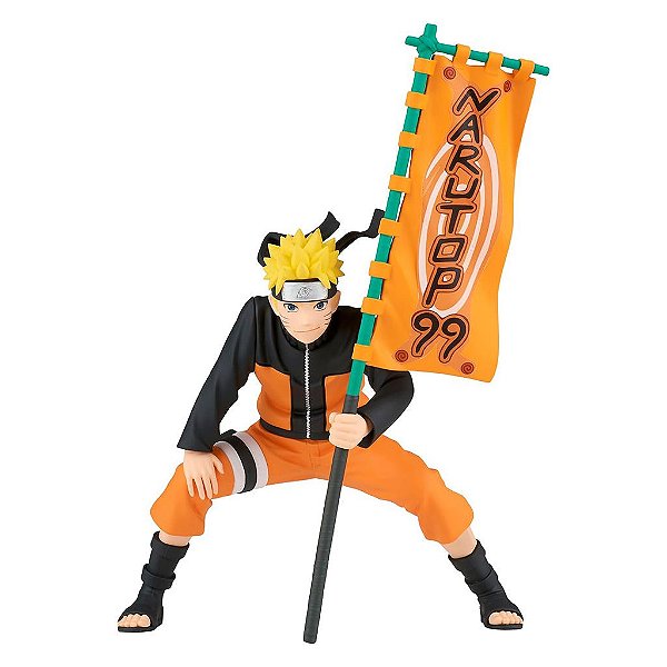 Action Figure Banpresto Naruto Uzumaki Banpresto 11-18 cm conforme a linha Oficial