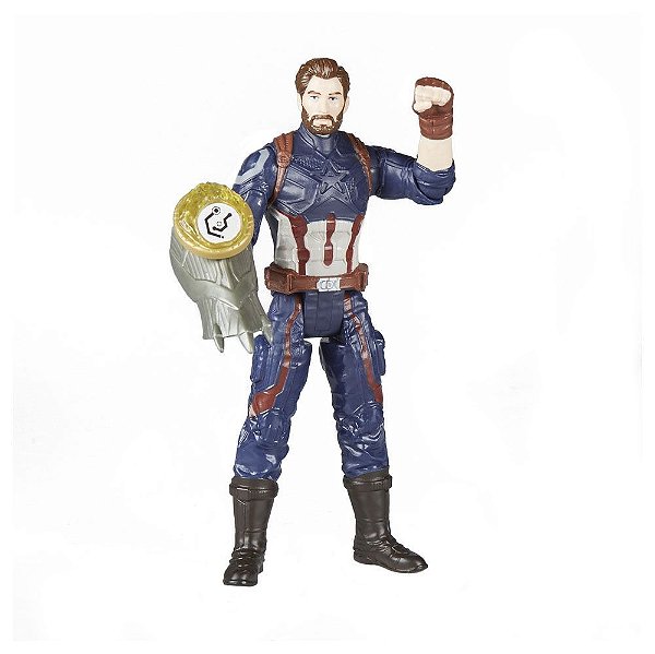 Action Figure Hasbro Marvel Avengers Infinity War Captain America Oficial