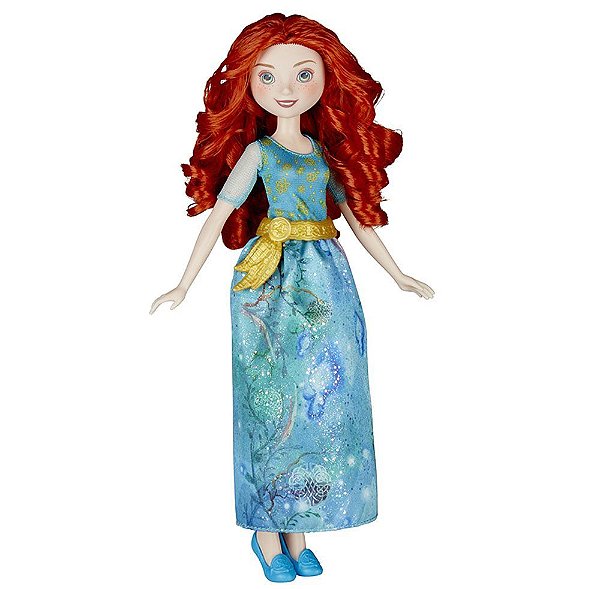 Boneca Hasbro Disney Royal Shimmer Merida Oficial