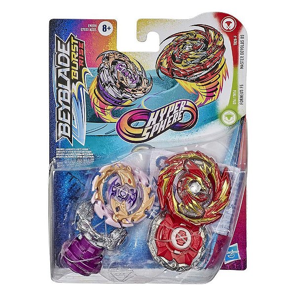 Beyblade Hasbro Hasbro Forneus F5 Master Devolos Oficial