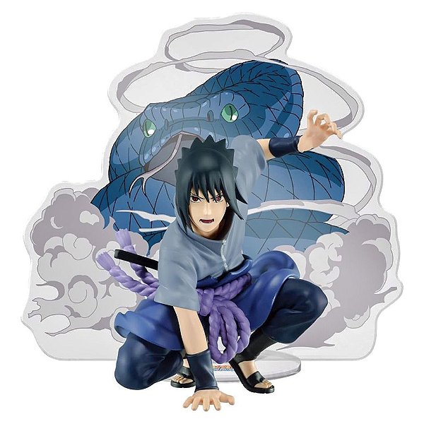 Action Figure Banpresto Naruto Panel Spectacle Special Uchiha Sasuke Banpresto 11-18 cm conforme ...