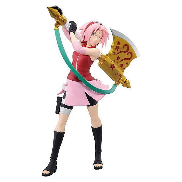 Action Figure Banpresto Naruto Top99 Haruno Sakura Banpresto 11-18 cm conforme a linha Oficial