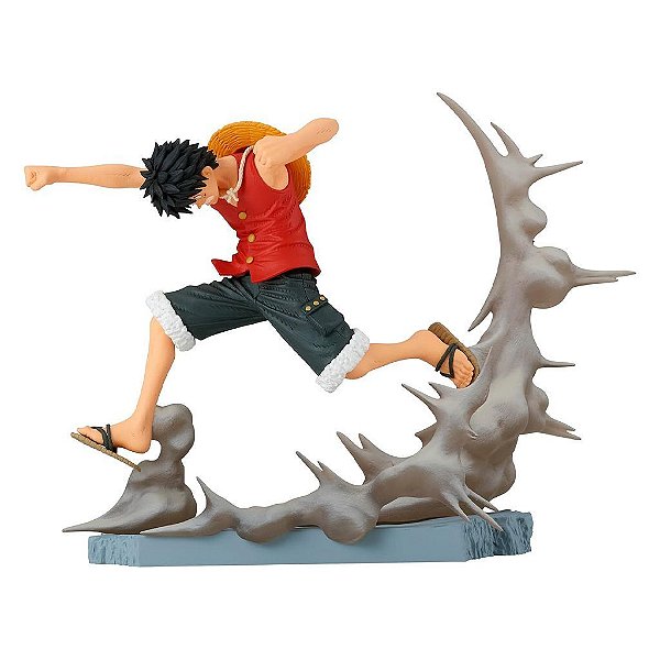 Action Figure Banpresto One Piece Film Red Luffy Senkozekkei 15 cm Oficial