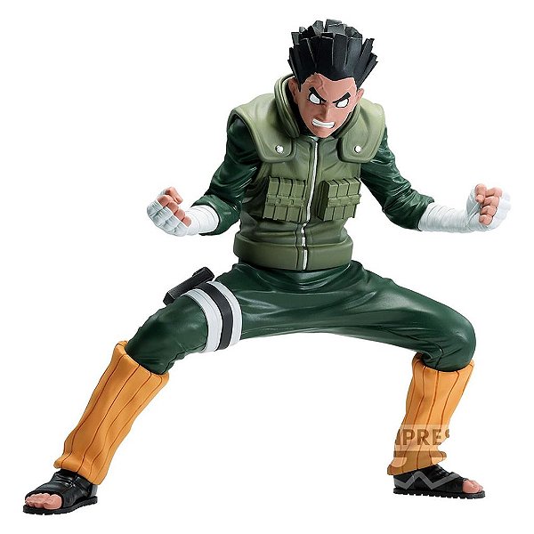 Action Figure Banpresto Naruto Shippuden Rock Lee Vibration Stars 16 cm Oficial