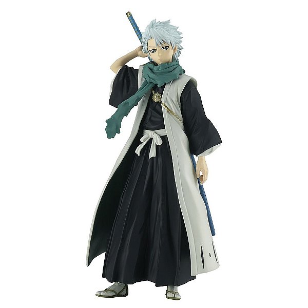 Action Figure Banpresto Bleach Solid And Souls Toshiro Hitsugaya Banpresto 11-18 cm conforme a li...