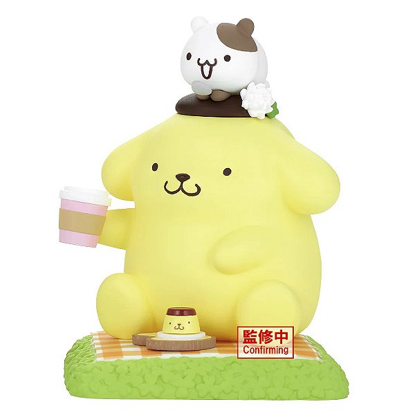 Action Figure Banpresto Sanrio Nakayoshi Cinnamoroll & Pompompurin Pumpompurin Nakayoshi 10 cm Of...