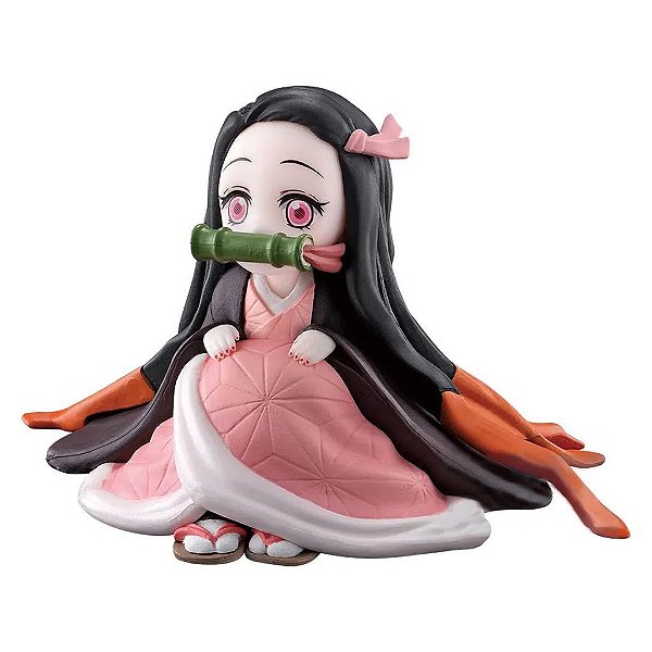 Action Figure Bandai Demon Slayer Ichibansho Nezuko Ichibansho 18 cm Oficial