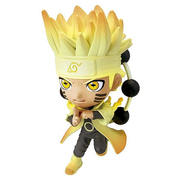 Action Figure Bandai Masters of the Universe Chibi Naruto Wave Naruto Ozumaki Bandai 15 a 18 cm c...