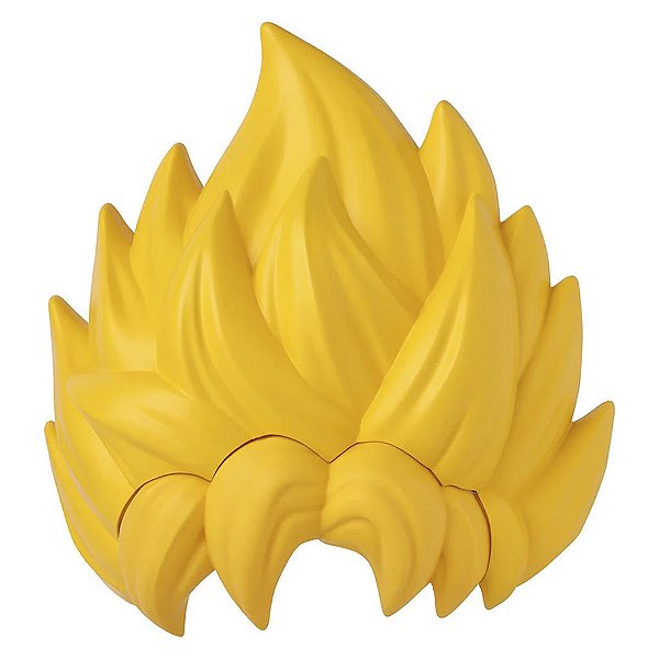 Action Figure Bandai Dragon Ball Headgear *Cabelo Goku* Bandai 15 a 18 cm conforme a linha Oficial