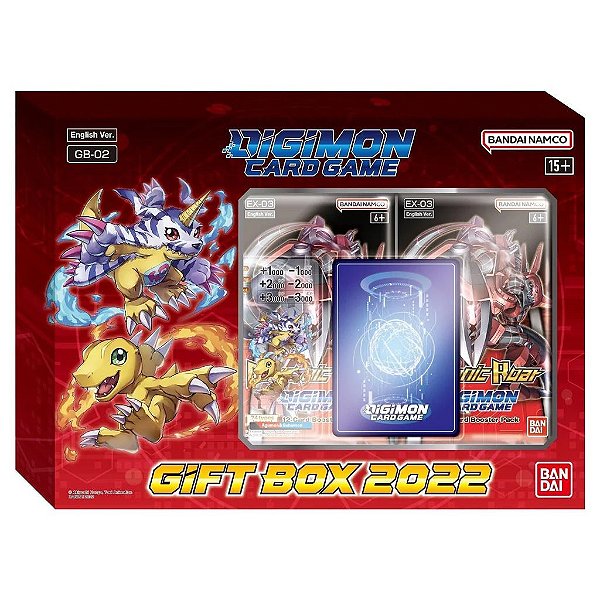 Digimon Card Game Gift Box Gift Box 2022 Gb-02 Oficial Bandai