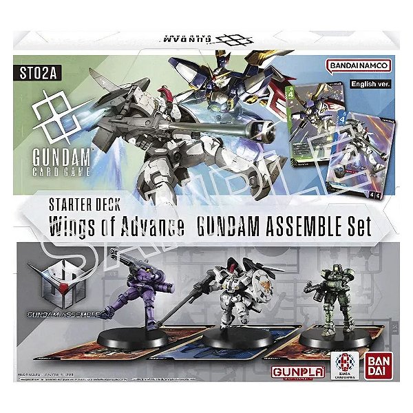 Gundam Card Game Starter Deck Assemble Starter Deck 02/ Gunpla/Mini Oficial Bandai
