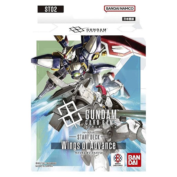 Gundam Card Game Starter Deck Starter Deck 02 Wings Of Advance Oficial Bandai