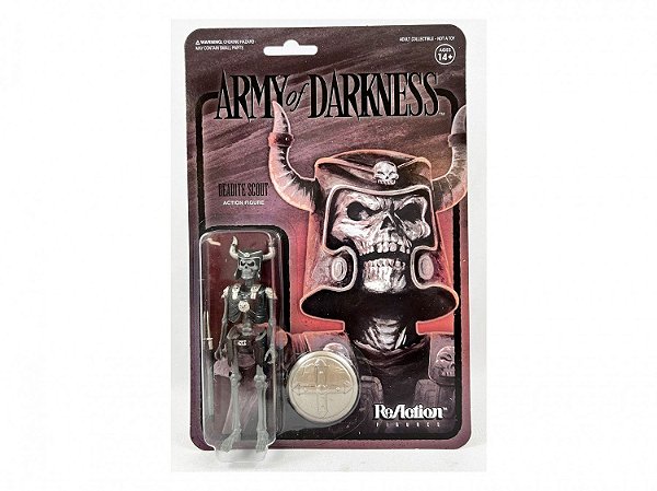 Action Figure Super7 Anime Army Of Darkness Deadite Scout Super7 9,5 a 18 cm conforme a linha Ofi...